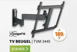 Expert Vogels TVM 3445 Draaibare tv-beugel Zwart aanbieding