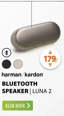 Expert Harman Kardon Luna 2 Zwart aanbieding