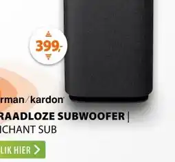 Expert Harman Kardon Enchant Sub Zwart aanbieding