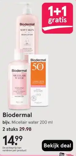 Etos Biodermal aanbieding