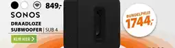 Expert Sonos SUB 4 Zwart aanbieding