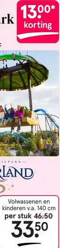 Etos Tickets Attractiepark Toverland aanbieding