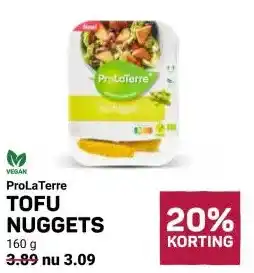 Ekoplaza ProLa Terre TOFU NUGGETS aanbieding