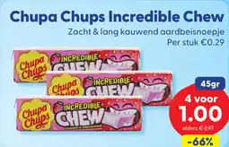 Die Grenze Chupa Chups Incredible Chew aanbieding