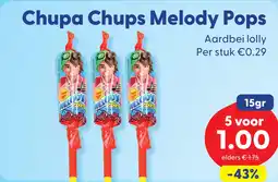 Die Grenze Chupa Chups Melody Pops aanbieding