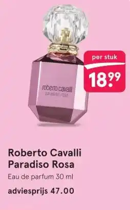 Etos Roberto Cavalli Paradiso Rosa aanbieding