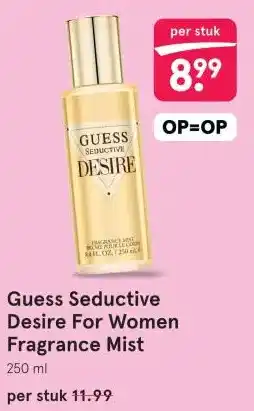 Etos Guess Seductive Desire For Women Fragrance Mist aanbieding