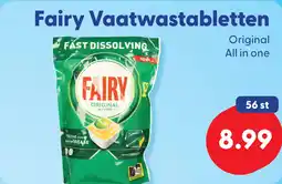Die Grenze Fairy Vaatwastabletten aanbieding