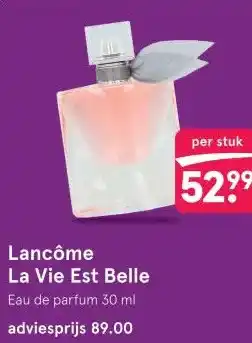 Etos Lancôme La Vie Est Belle aanbieding