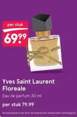 Etos Yves Saint Laurent Floreale aanbieding