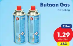 Die Grenze Butaan Gas aanbieding