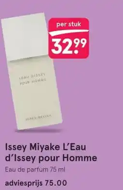Etos Issey Miyake L'Eau d'Issey pour Homme aanbieding