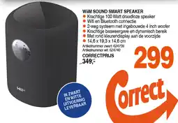Correct WiiM SOUND SMART SPEAKER aanbieding