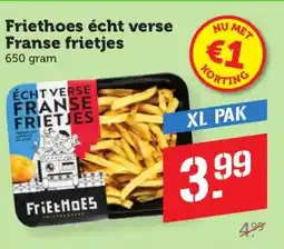 Coop Friethoes écht verseFranse frietjes aanbieding
