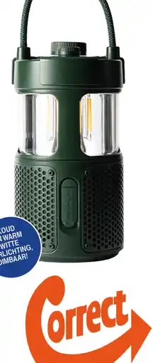 Correct PURE WOODLAND GLOW LANTAARN aanbieding