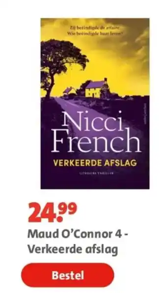 Bruna Maud O’Connor 4 - Verkeerde afslag aanbieding