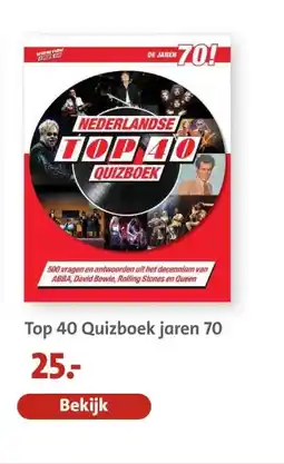 Bruna Top 40 Quizboek jaren 70 aanbieding
