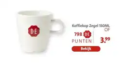 Bruna Koffiekop Zegel 150ML aanbieding