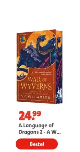 Bruna A Language of Dragons 2 - A War of Wyverns aanbieding