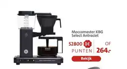 Bruna Moccamaster KBG Select Antraciet aanbieding