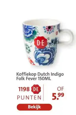 Bruna Koffiekop Dutch Indigo Folk Fever aanbieding