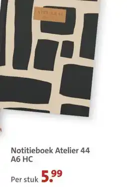Bruna Notitieboek Atelier 44 A6 HC aanbieding