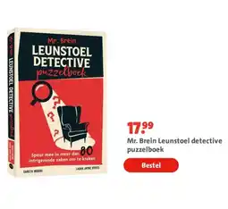 Bruna Mr. Brein Leunstoel detective puzzelboek aanbieding