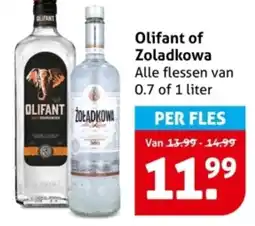 Hoogvliet Olifant of Zoladkowa aanbieding