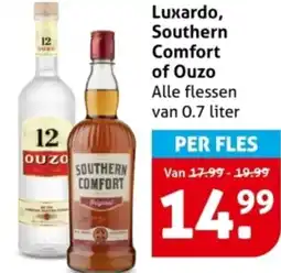 Hoogvliet Luxardo, Southern Comfort of Ouzo aanbieding