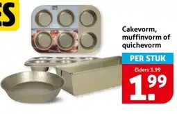 Hoogvliet Cakevorm, muffinvorm of quichevorm aanbieding