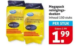 Hoogvliet Megapack reinigings doeken aanbieding