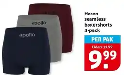 Hoogvliet Heren seamless boxershorts aanbieding
