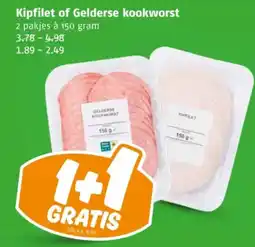 Poiesz Kipfilet of Gelderse kookworst aanbieding
