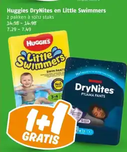 Poiesz Huggies DryNites en Little Swimmers aanbieding