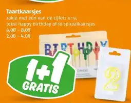 Poiesz Taartkaarsjes aanbieding