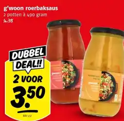 Poiesz g'woon roerbaksaus aanbieding