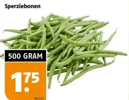 Poiesz Sperziebonen aanbieding