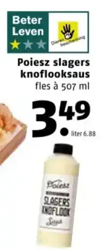 Poiesz Poiesz slagers knoflooksaus aanbieding