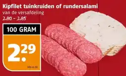 Poiesz Kipfilet tuinkruiden of rundersalami aanbieding
