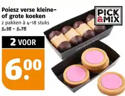 Poiesz Poiesz verse kleine of grote koeken aanbieding