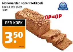 Poiesz Molkwarder notenblokkoek aanbieding
