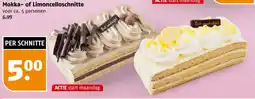 Poiesz Mokka of Limoncelloschnitte aanbieding