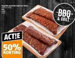 Poiesz Gegrilde spareribs kant en klaar aanbieding