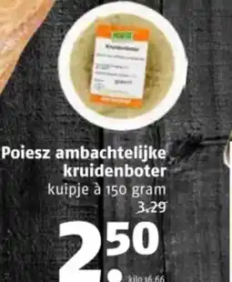 Poiesz Poiesz ambachtelijke kruidenboter aanbieding