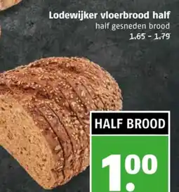 Poiesz Lodewijker vloerbrood half aanbieding
