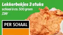 Poiesz Lekkerbekjes 3 stuks aanbieding