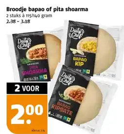 Poiesz Broodje bapao of pita shoarma aanbieding