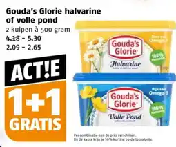 Poiesz Gouda's glorie halvarine of volle pond aanbieding