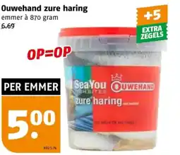 Poiesz Ouwehand zure haring aanbieding