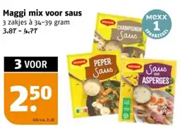 Poiesz Maggi mix voor saus aanbieding
